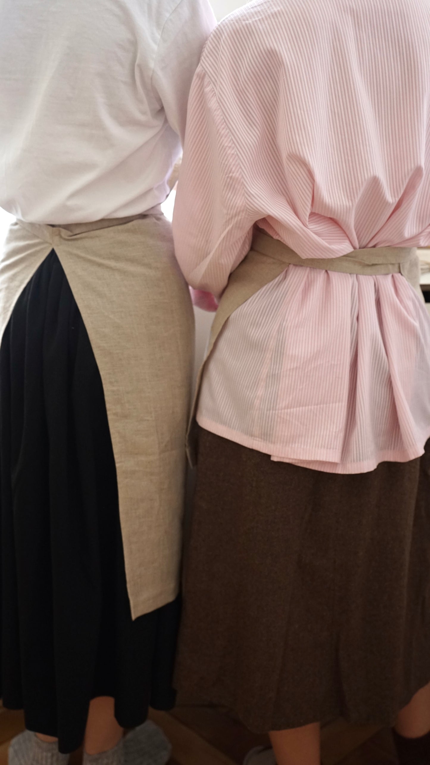 Linen textile detail — Polissia collection by Kolo Pechi