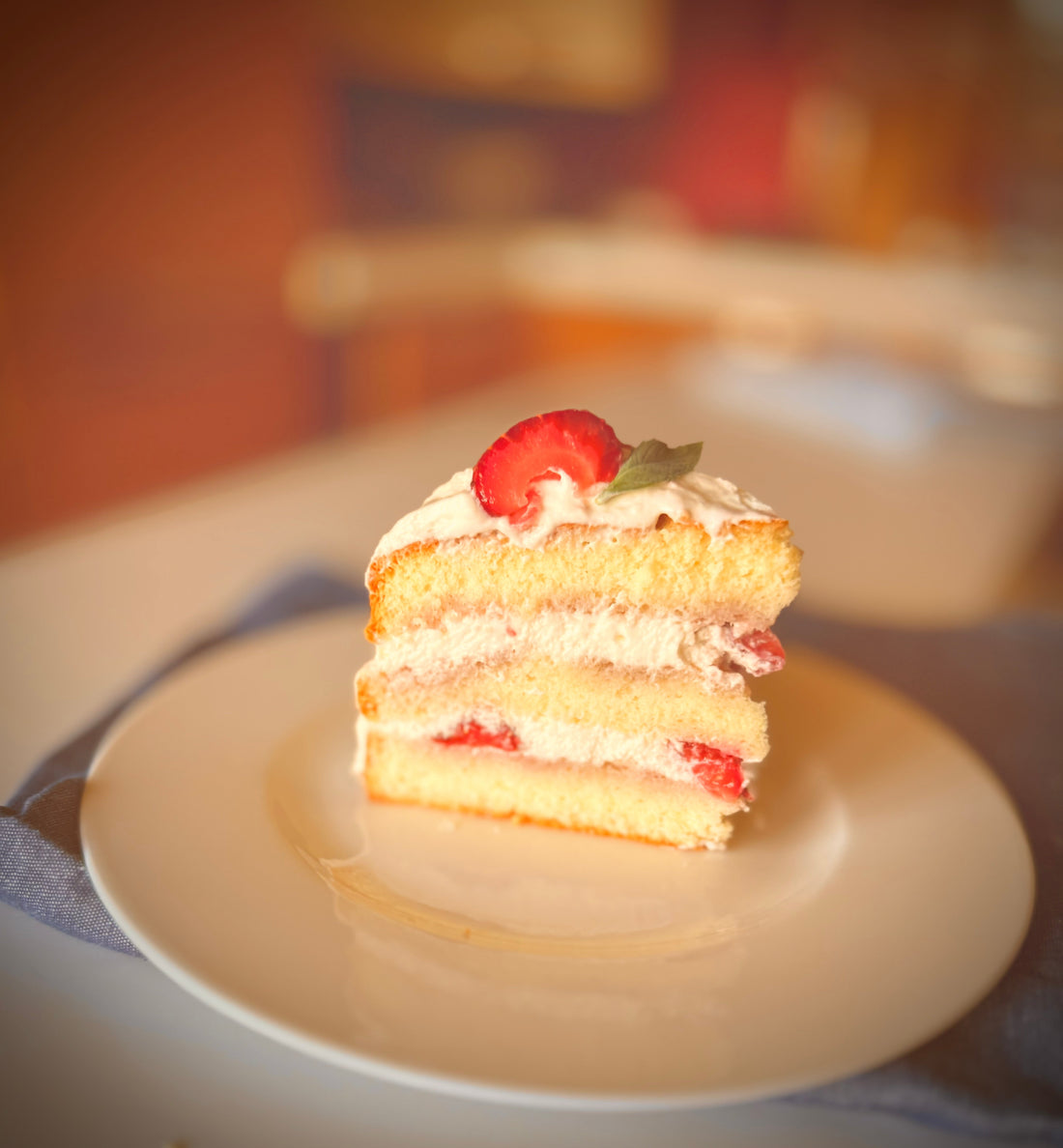 Summer Strawberry Cake — Light, Creamy, and Worth the Wait