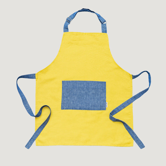 Фартух конопляний пісочного кольору в розмірі Tiny