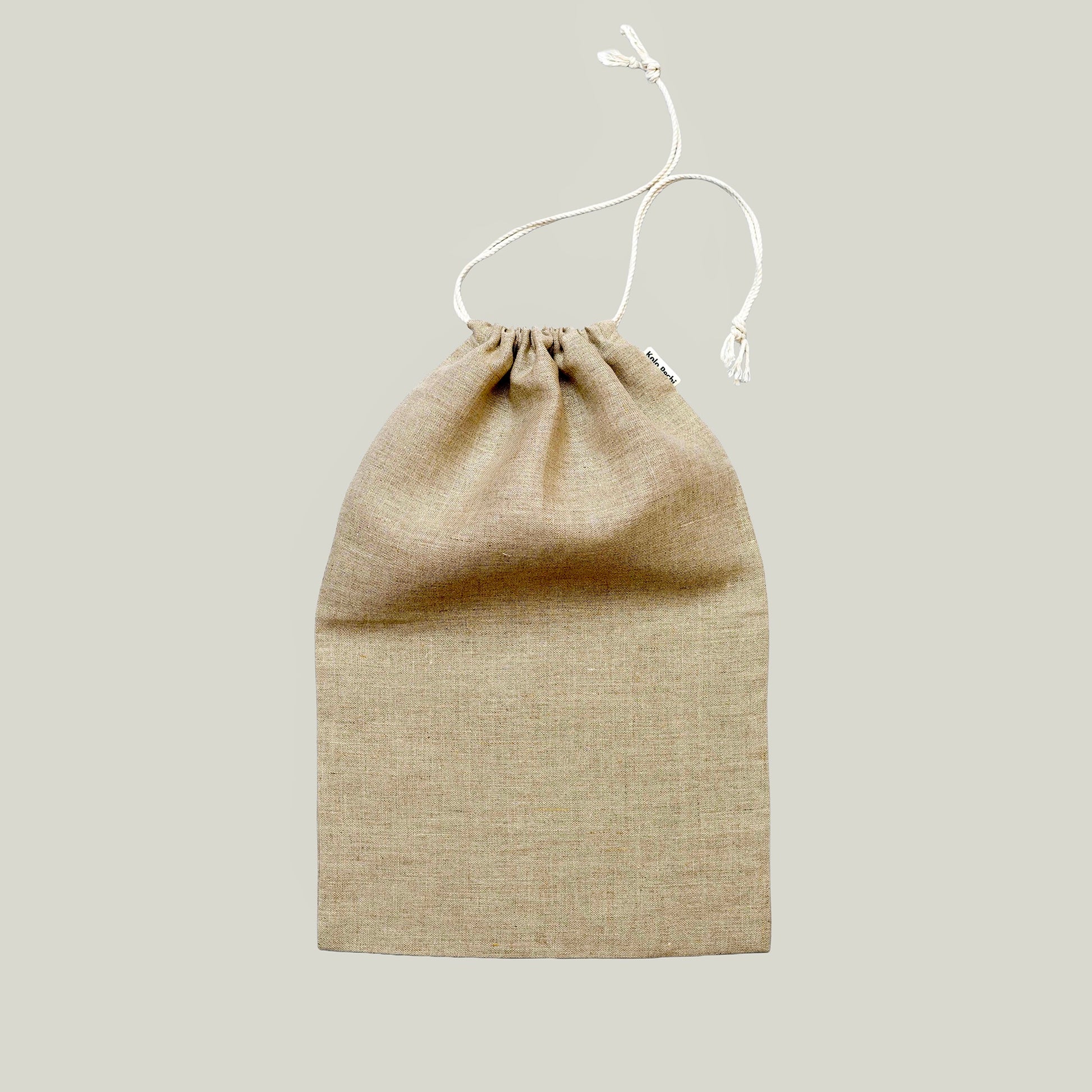 Natural linen bread bag — Polissia collection by Kolo Pechi