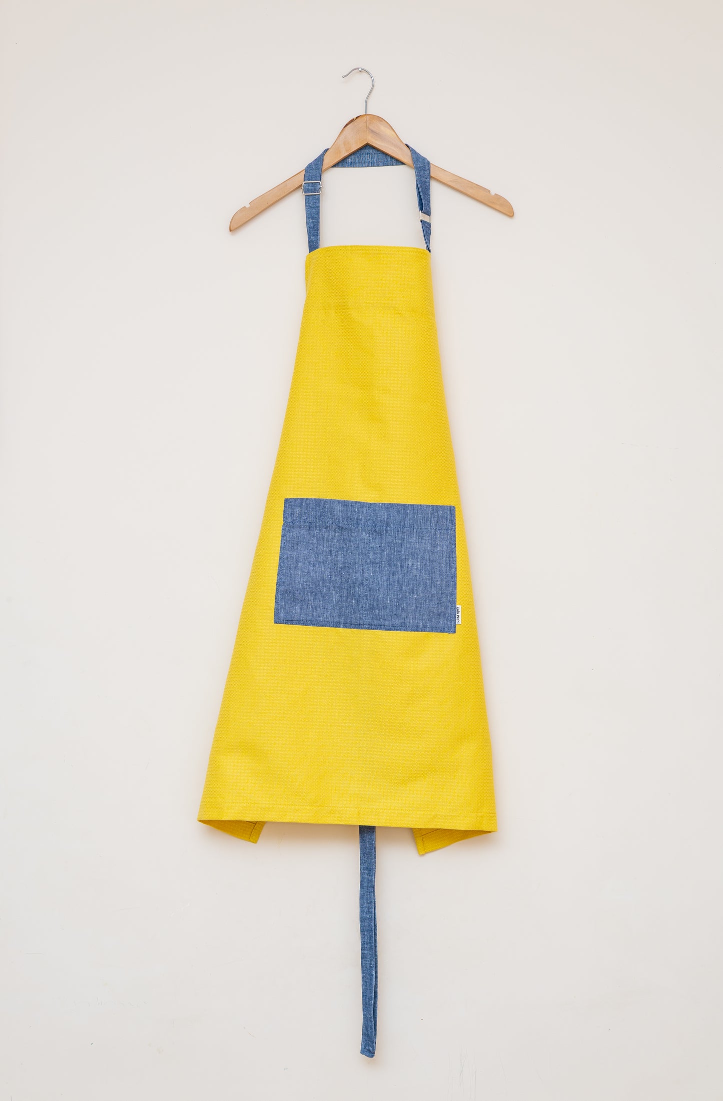 Hemp Apron "Odesa Sea" | Sand — Uni size. Kolo Pechi